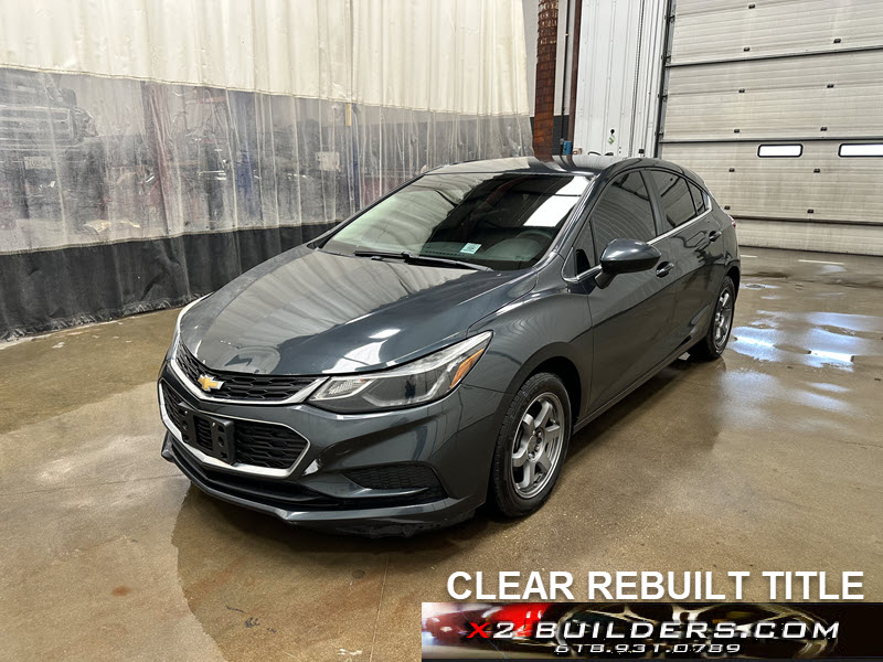 2017 Chevrolet Cruze LT CLEAR REBUILT TITLE